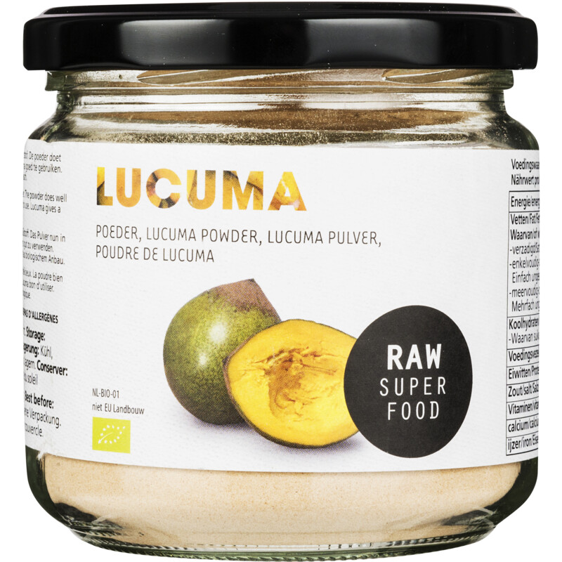 Een afbeelding van Raw Organic Food Lucumapoeder bio