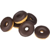 Een afbeelding van AH Mini donut chocolade