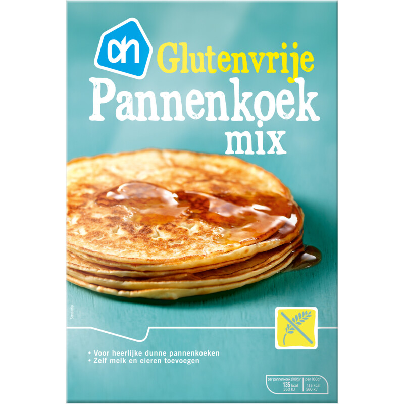 Een afbeelding van AH Glutenvrije pannekoekenmix