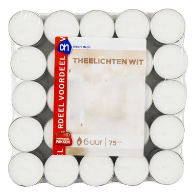 pdp-image-AH Theelichten wit 6uur