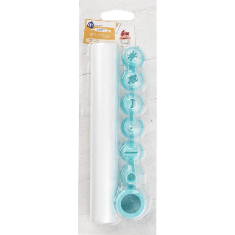 Een afbeelding van AH Spuitzak disposable met 6 mondjes