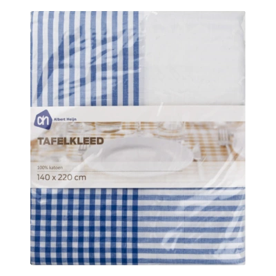 pdp-image-AH Tafelkleed blauwe ruit (tokio)