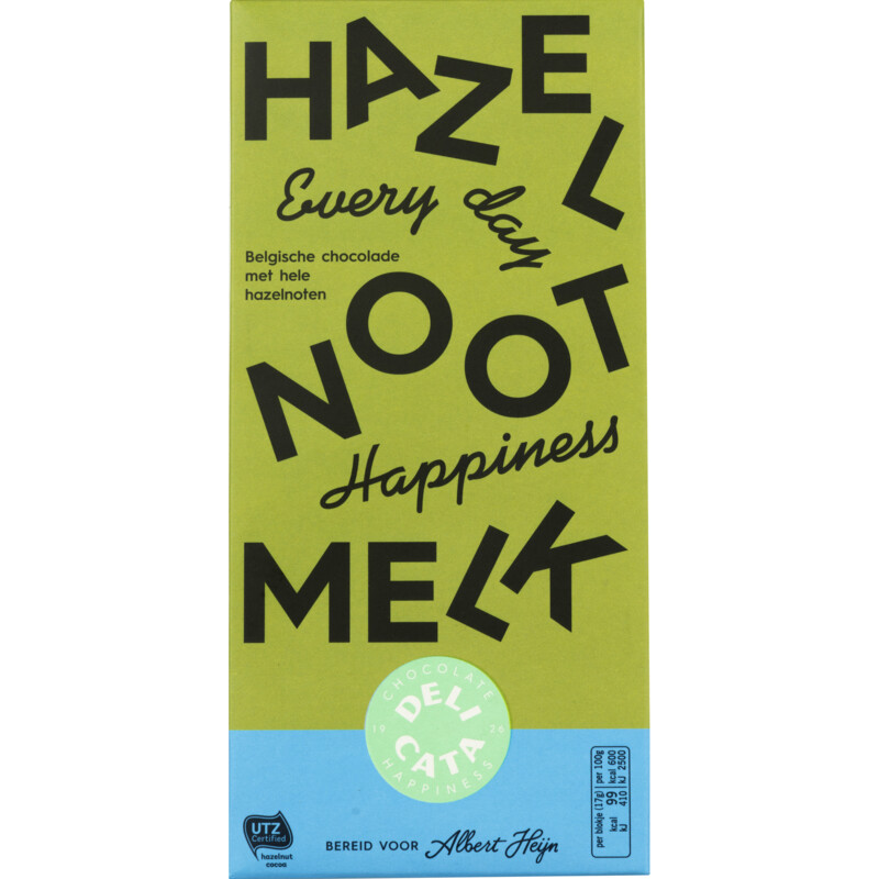 Een afbeelding van Delicata melk hazelnoten