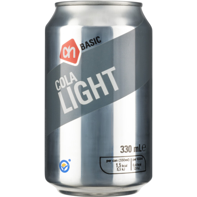 Een afbeelding van AH BASIC AH Bsc cola light blik