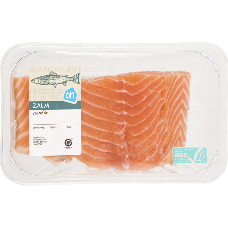 Een afbeelding van AH zalmfilet 295 gram