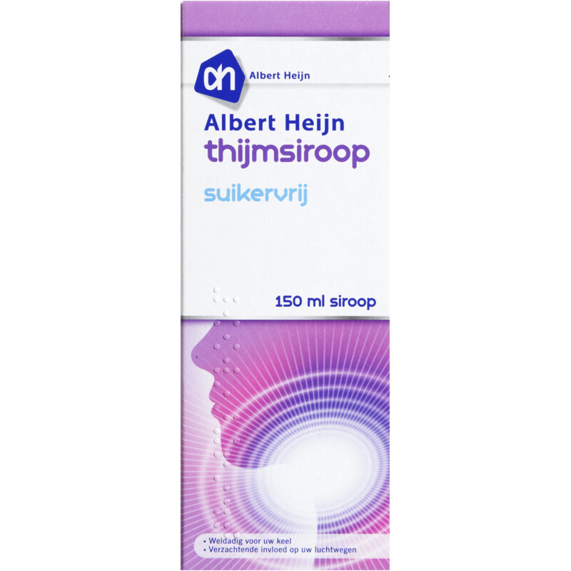 Een afbeelding van AH Tijmsiroop suikervrij