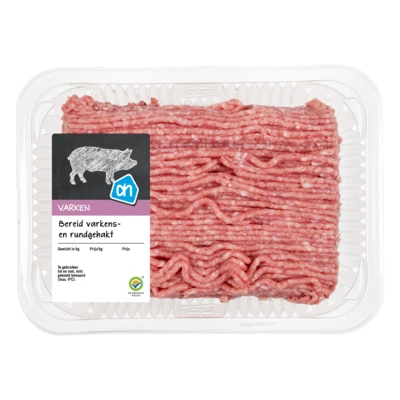 pdp-image-AH varkens/rundergehakt 300gr BEL