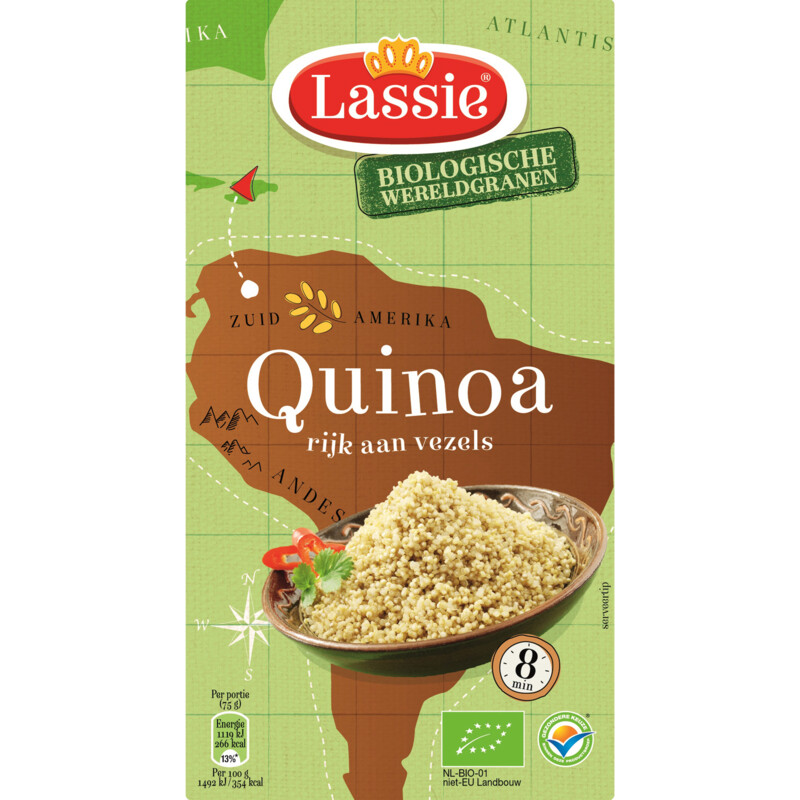 Een afbeelding van Lassie Quinoa biologische wereldgranen