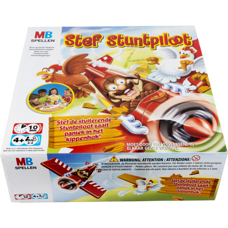 Een afbeelding van Hasbro Stef stuntpiloot