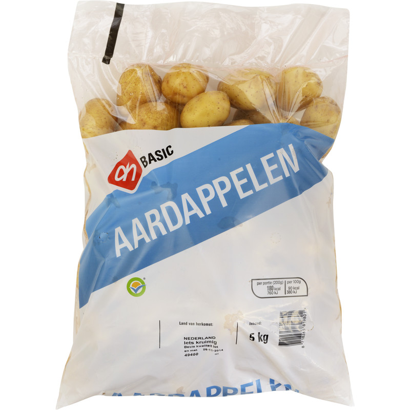 Een afbeelding van AH Aardappelen iets kruimig