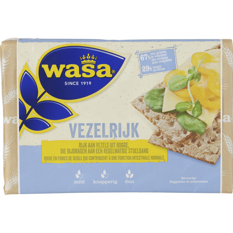 Een afbeelding van Wasa vezelrijk 30g
