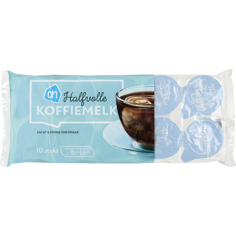 vuist Shinkan Welsprekend AH Halfvolle koffiemelk cups bestellen | Albert Heijn