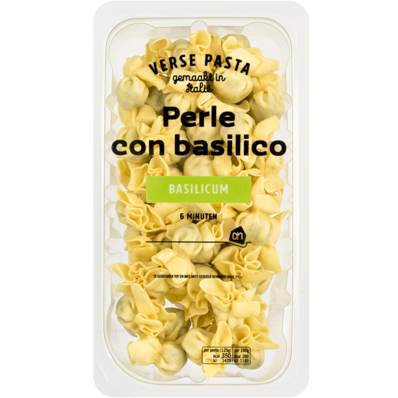 Een afbeelding van AH Verse perle con basilico
