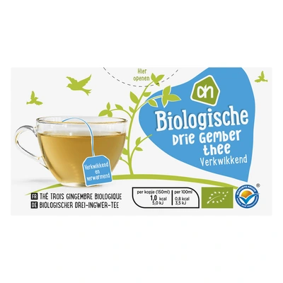 pdp-image-AH Biologisch AH Bio drie gember 20x1,80g