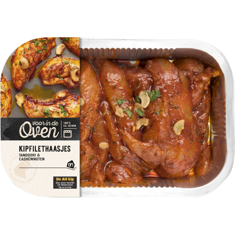 Een afbeelding van AH Voor in de oven kipfilethaasjes tandoori