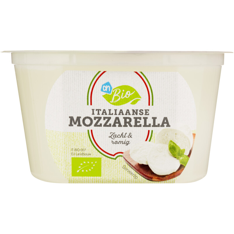 Een afbeelding van AH Biologisch Italiaanse mozzarella