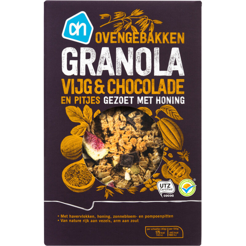 Een afbeelding van AH Granola vijgen