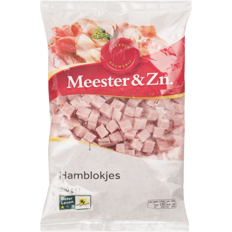 Een afbeelding van Meester & Zn. Hamblokjes