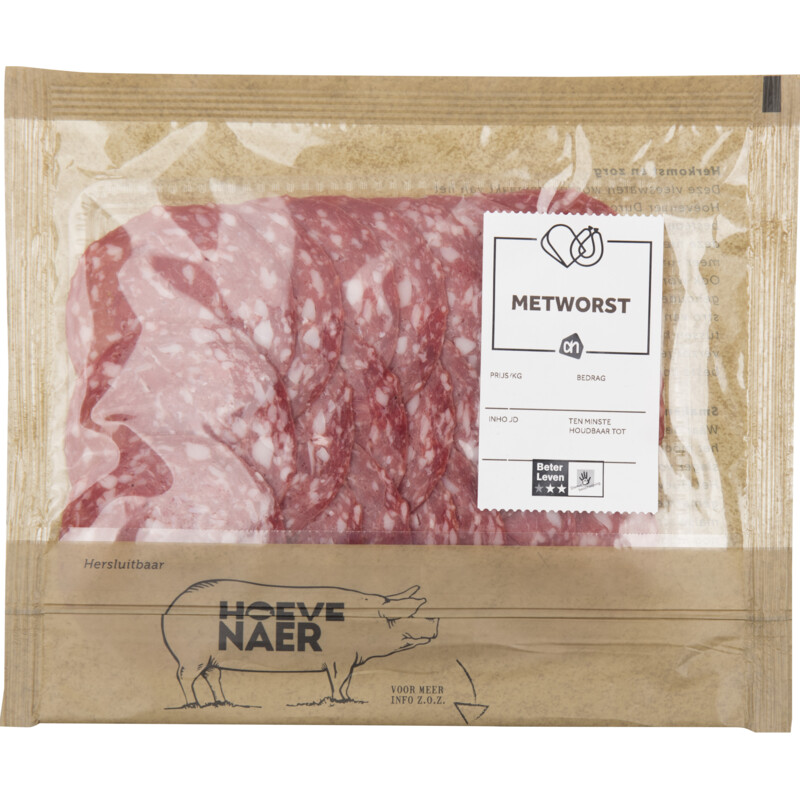 Een afbeelding van AH Metworst