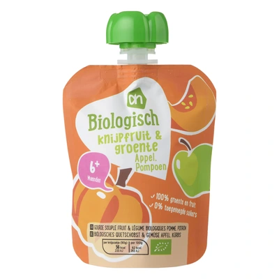 pdp-image-AH Biologisch Knijpfruit & groente appel pompoen 6mnd
