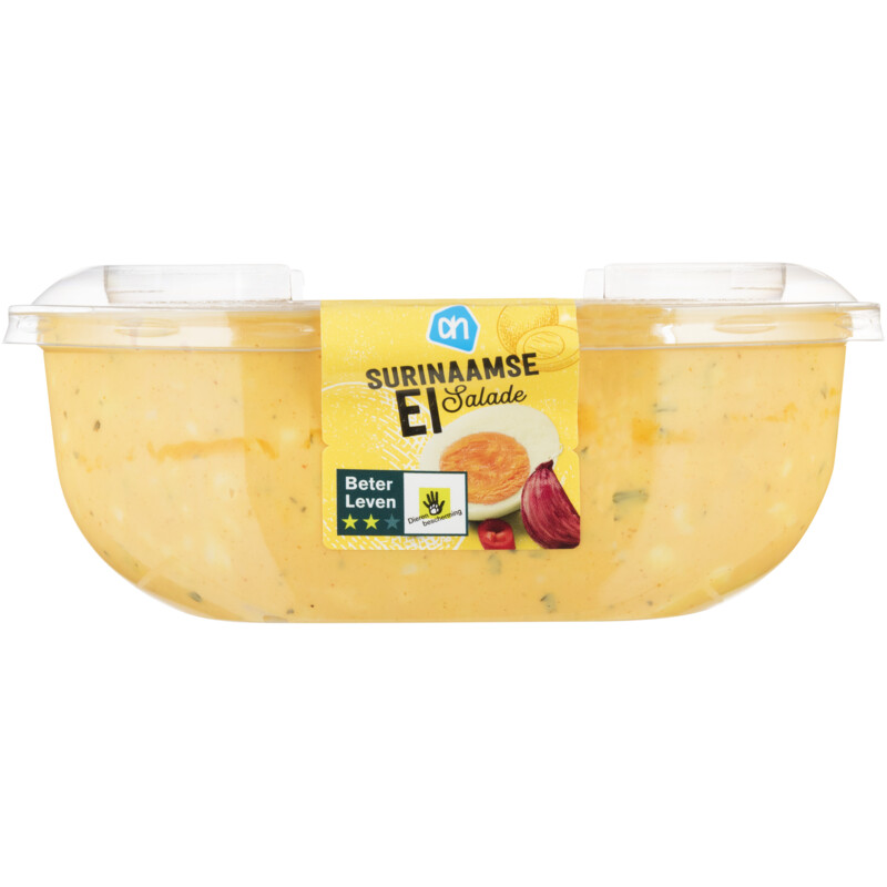 Een afbeelding van AH Surinaam scharrelei salade