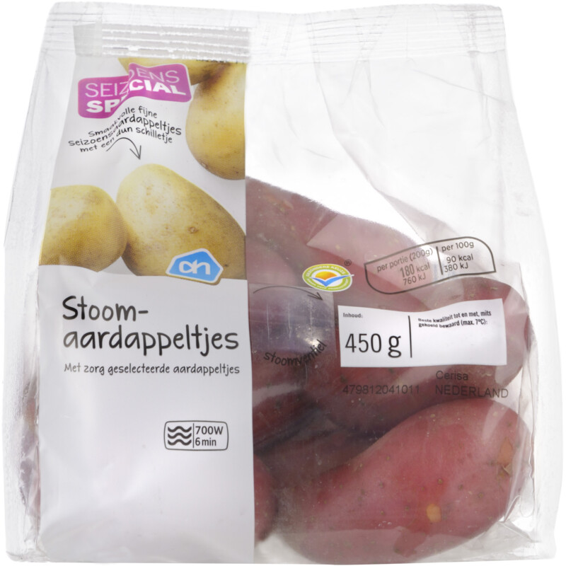 Een afbeelding van AH seizoens aardappeltjes 450gr