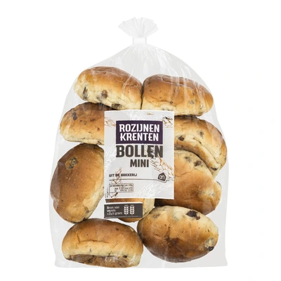 pdp-image-AH Rozijnen krentenbollen mini