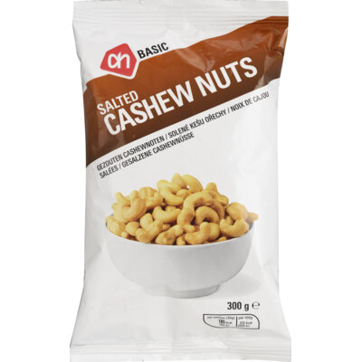 AH BASIC Salted cashew nuts bestellen | Albert Heijn