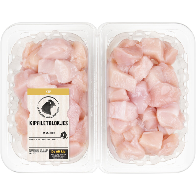 Een afbeelding van AH Kipblokjes