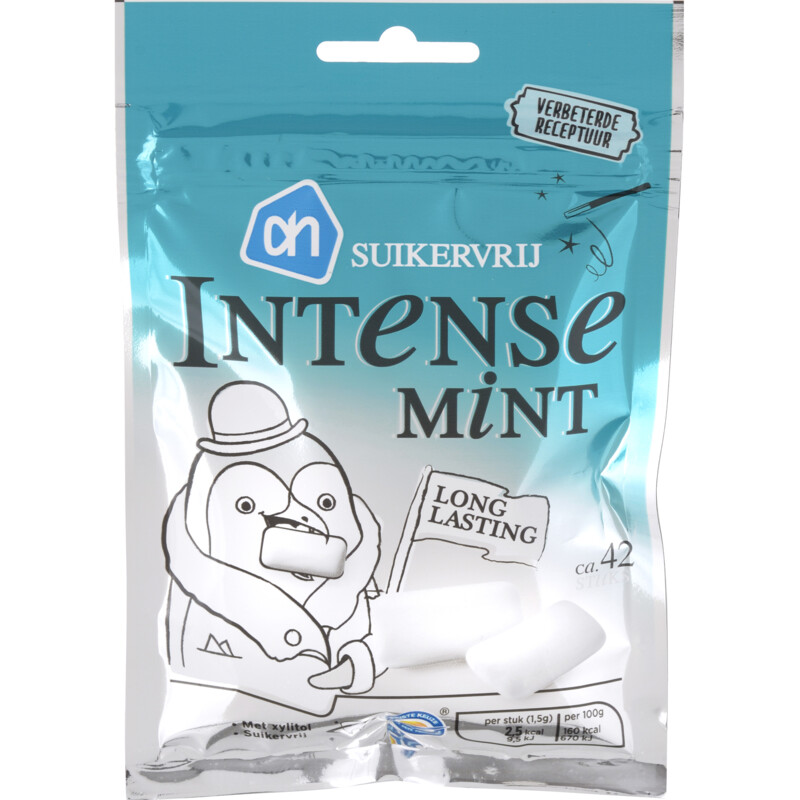 Een afbeelding van AH Intense mint suikervrij