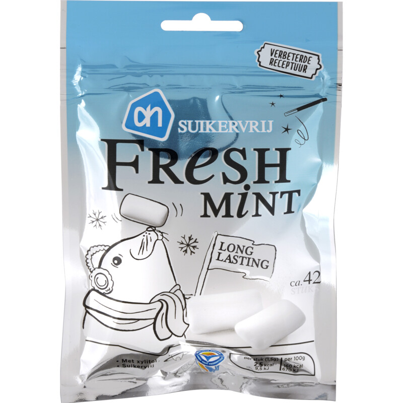 Een afbeelding van AH Fresh mint suikervrij