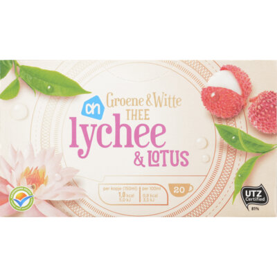 pdp-image-AH Groene& Witte thee lychee & lotus