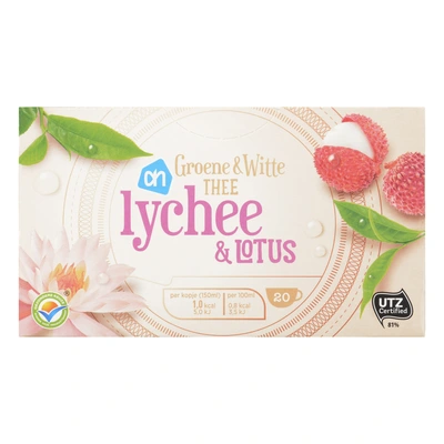 pdp-image-AH Groene& Witte thee lychee & lotus