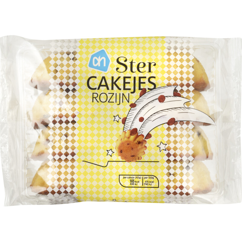 Een afbeelding van AH Stercake rozijn