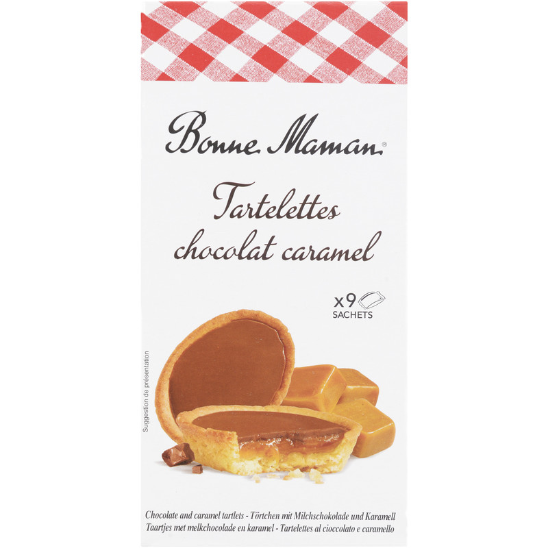 Een afbeelding van Bonne Maman Tartelettes chocolat caramel
