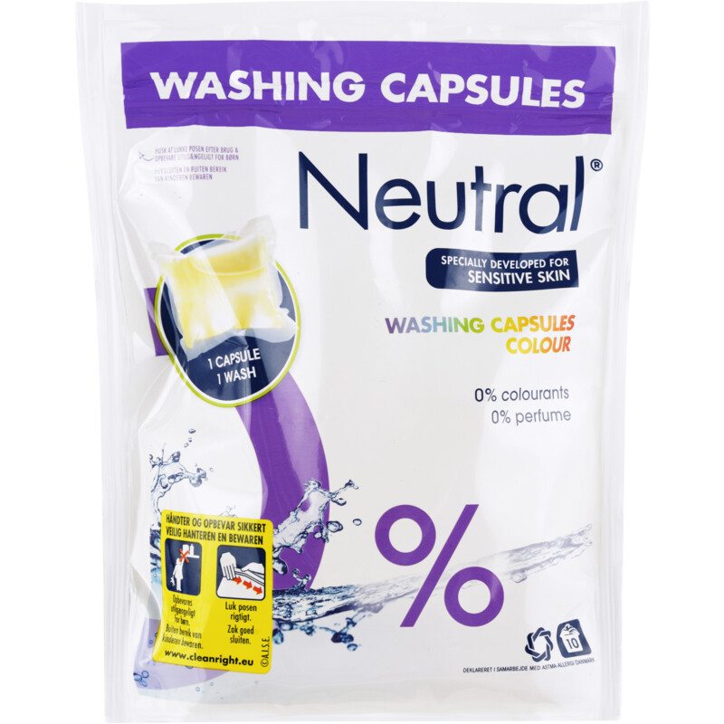 Neutral Washing capsules colour bestellen | Albert Heijn