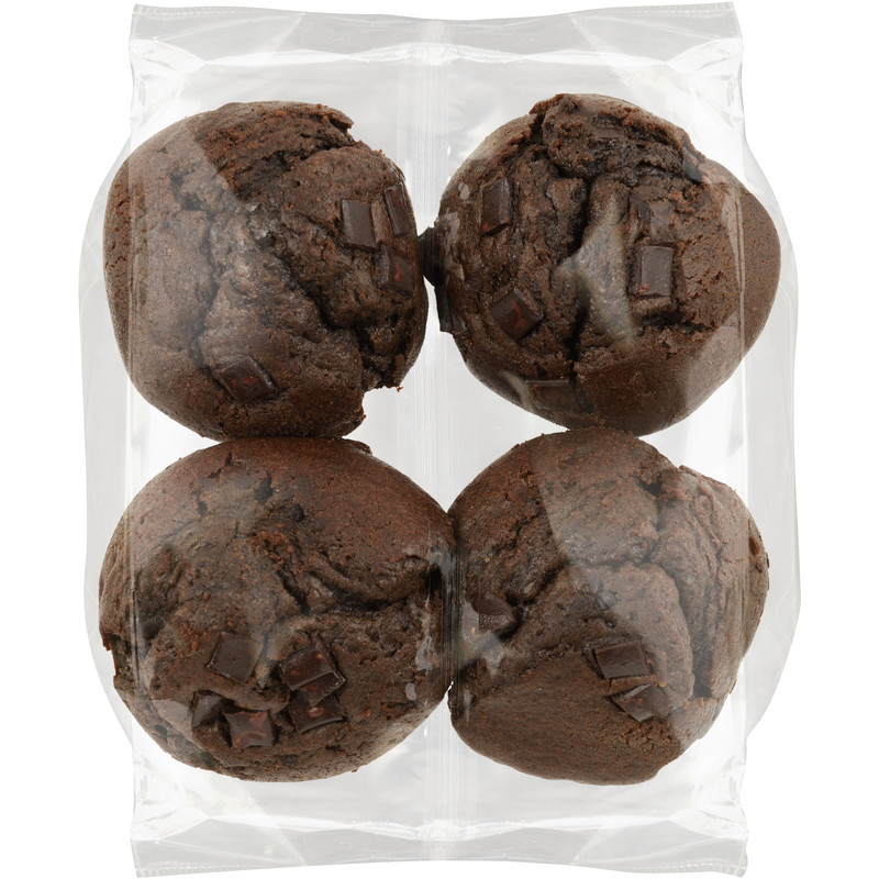 Een afbeelding van AH Chocolade muffins