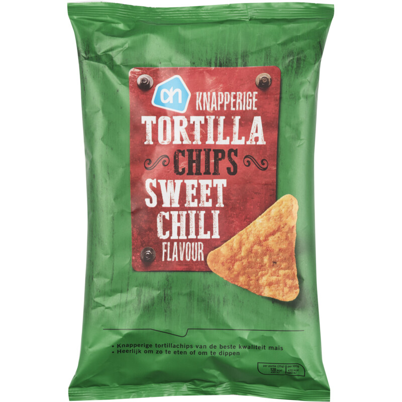 AH Knapperige tortilla chips sweet chili bestellen ah.nl