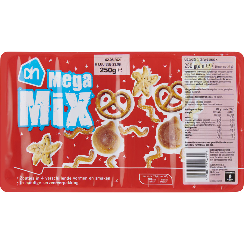Een afbeelding van AH Mega mix
