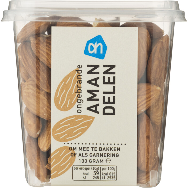 Een afbeelding van AH Ongebrande amandelen
