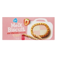 AH Melkbiscuit aardbeiensmaak