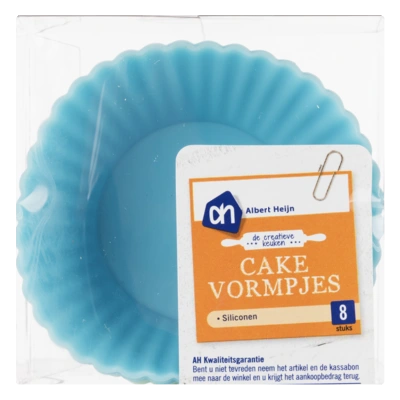 pdp-image-AH Cakevormpjes siliconen 8 stuks