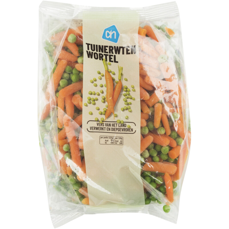 Een afbeelding van AH Tuinerwten en wortel