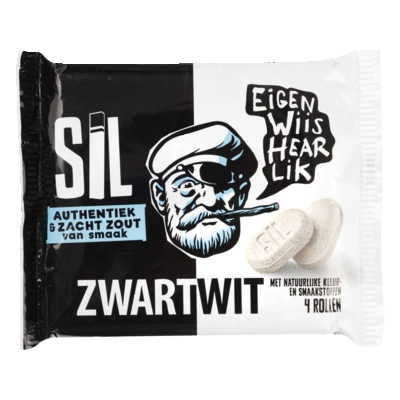 pdp-image-Sil Zwartwit 4pack rol