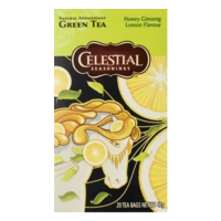 Celestial Seasonings Honey ginseng lemon green tea