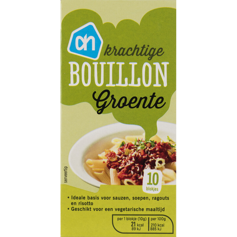 Een afbeelding van AH Bouillon groente