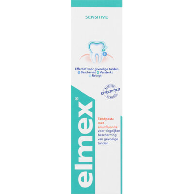 pdp-image-Elmex Sensitive tandpasta met aminfluoride