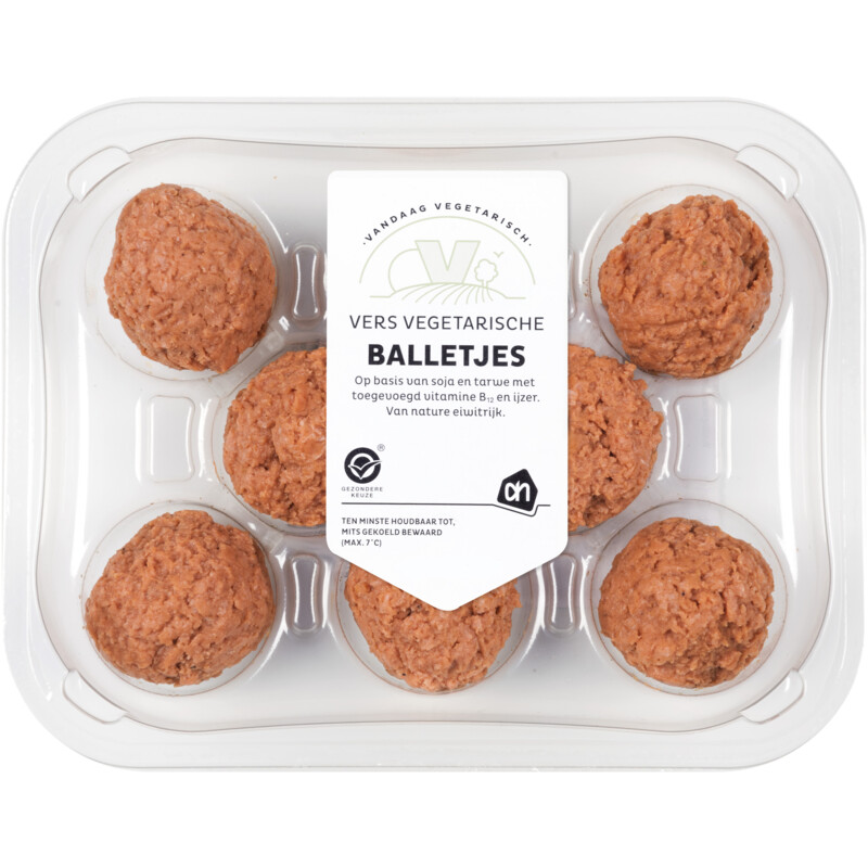 Een afbeelding van AH Vega verse Balletjes