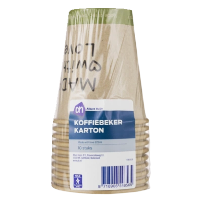 pdp-image-AH Koffiebekers karton