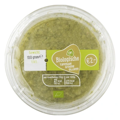 pdp-image-AH Biologisch Tapenade groene olijven